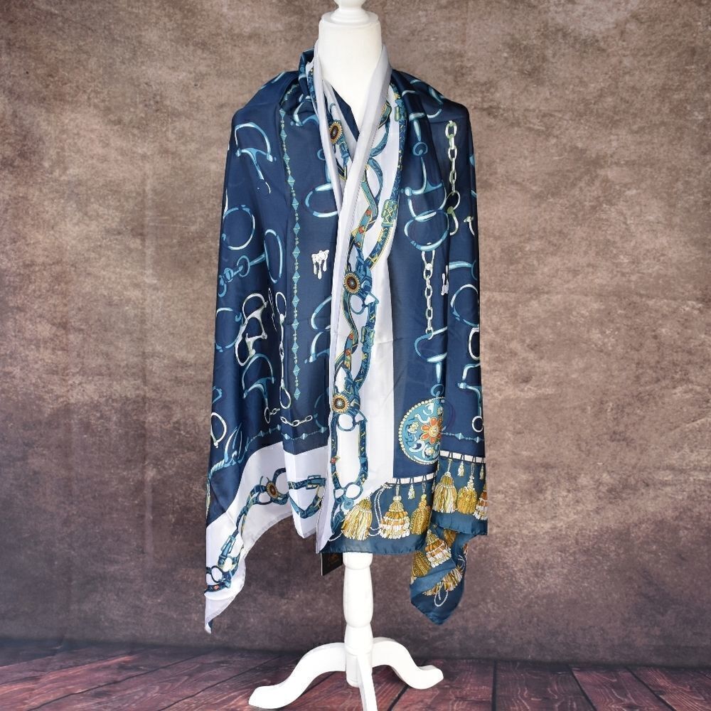 Miss Silas Long Silky Scarf